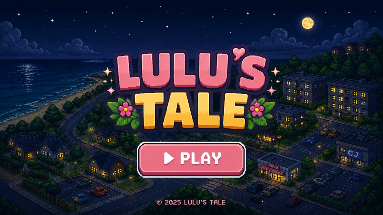 Lulu's Tale nighttime neighborhood title artwork